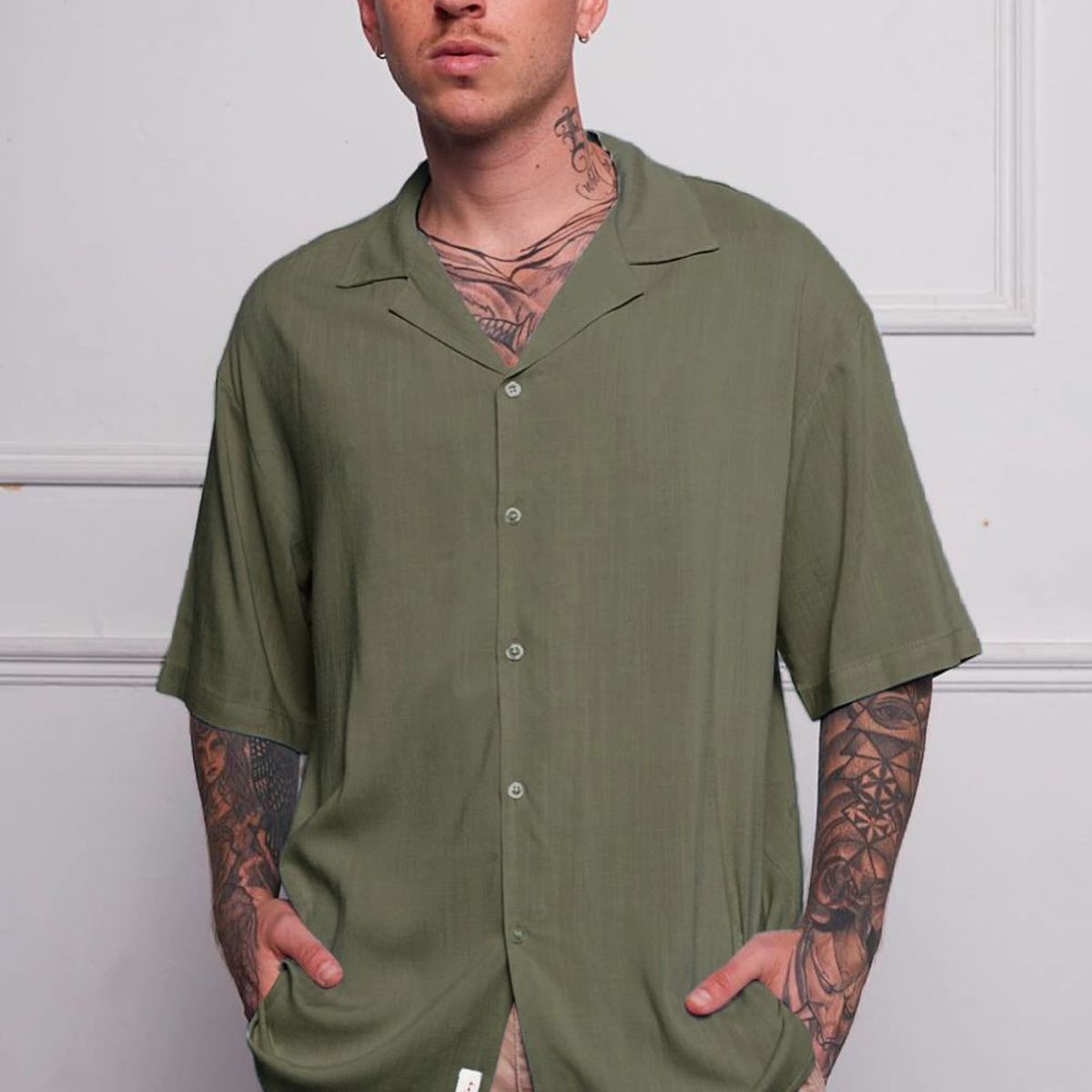 GENERICO - CAMISA CUELLO CUBANO