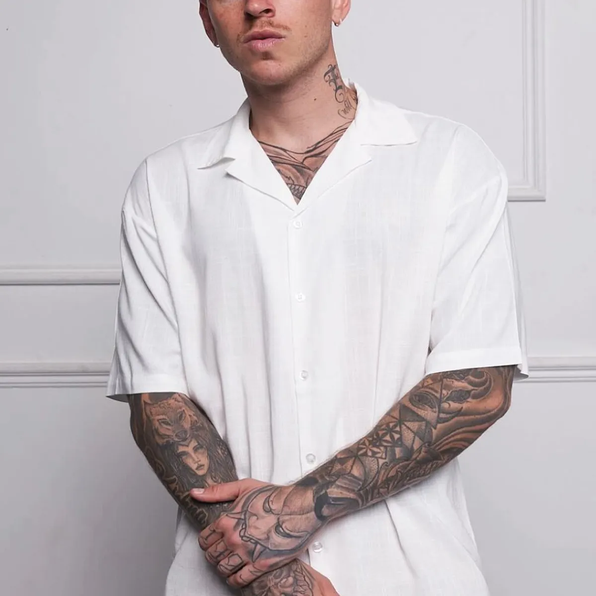 GENERICO - CAMISA CUELLO CUBANO