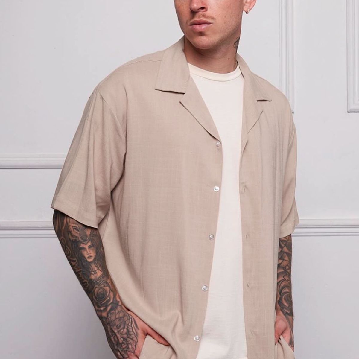 GENERICO - CAMISA CUELLO CUBANO