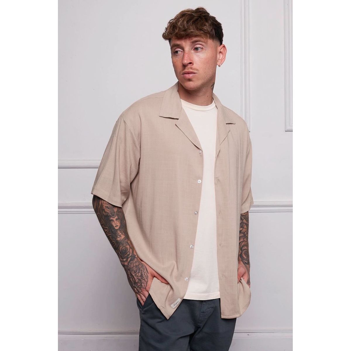 GENERICO - CAMISA CUELLO CUBANO