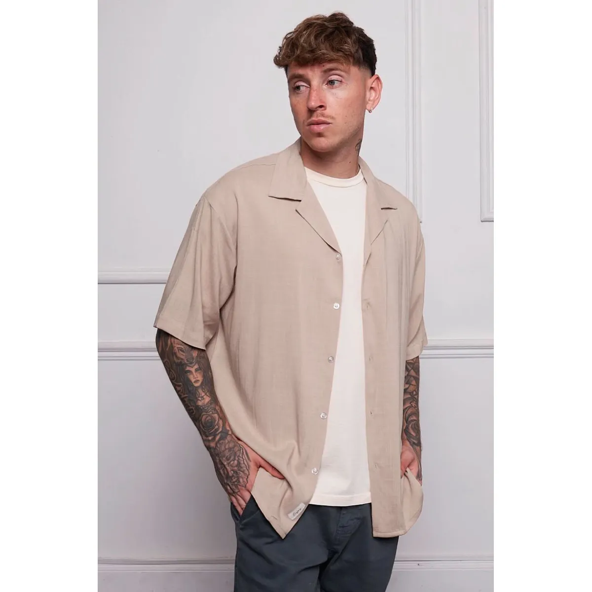 GENERICO - CAMISA CUELLO CUBANO