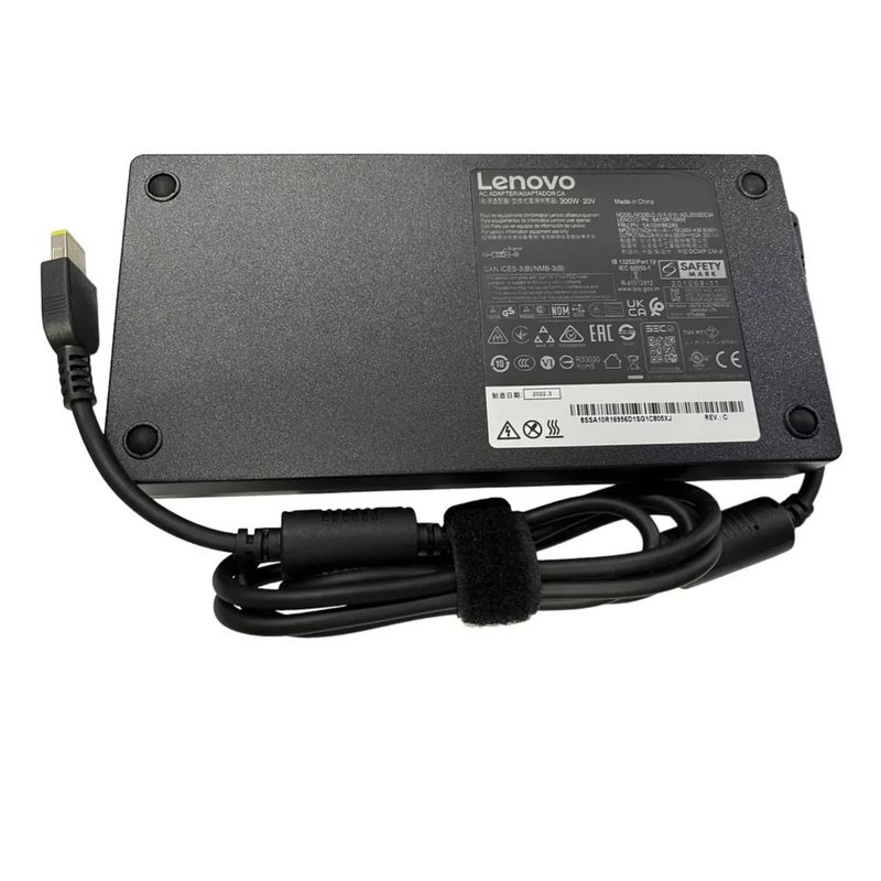 LENOVO - Cargador Lenovo 20v 15a 300w Punta Usb