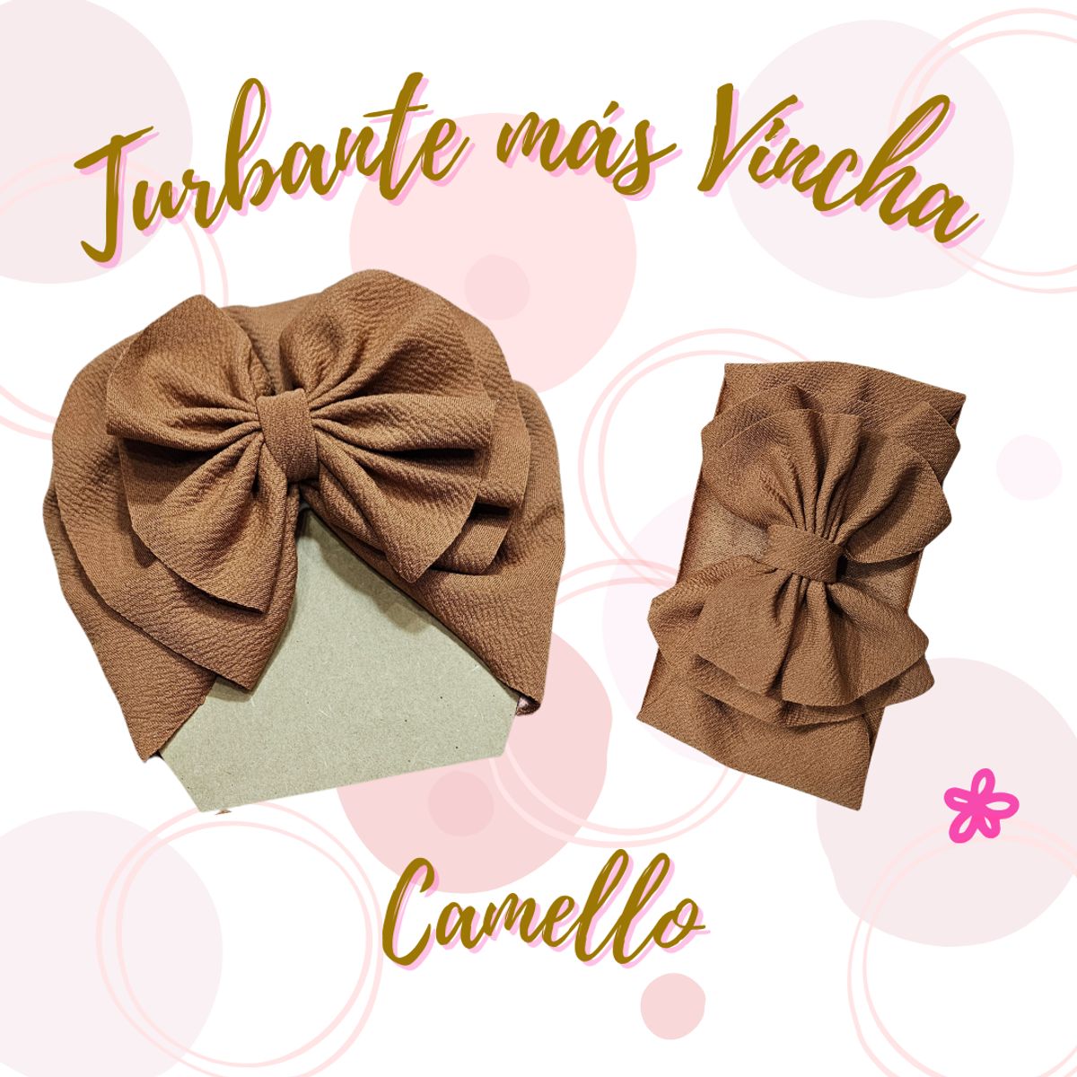 GENERICO - Vincha para bebe mas turbante