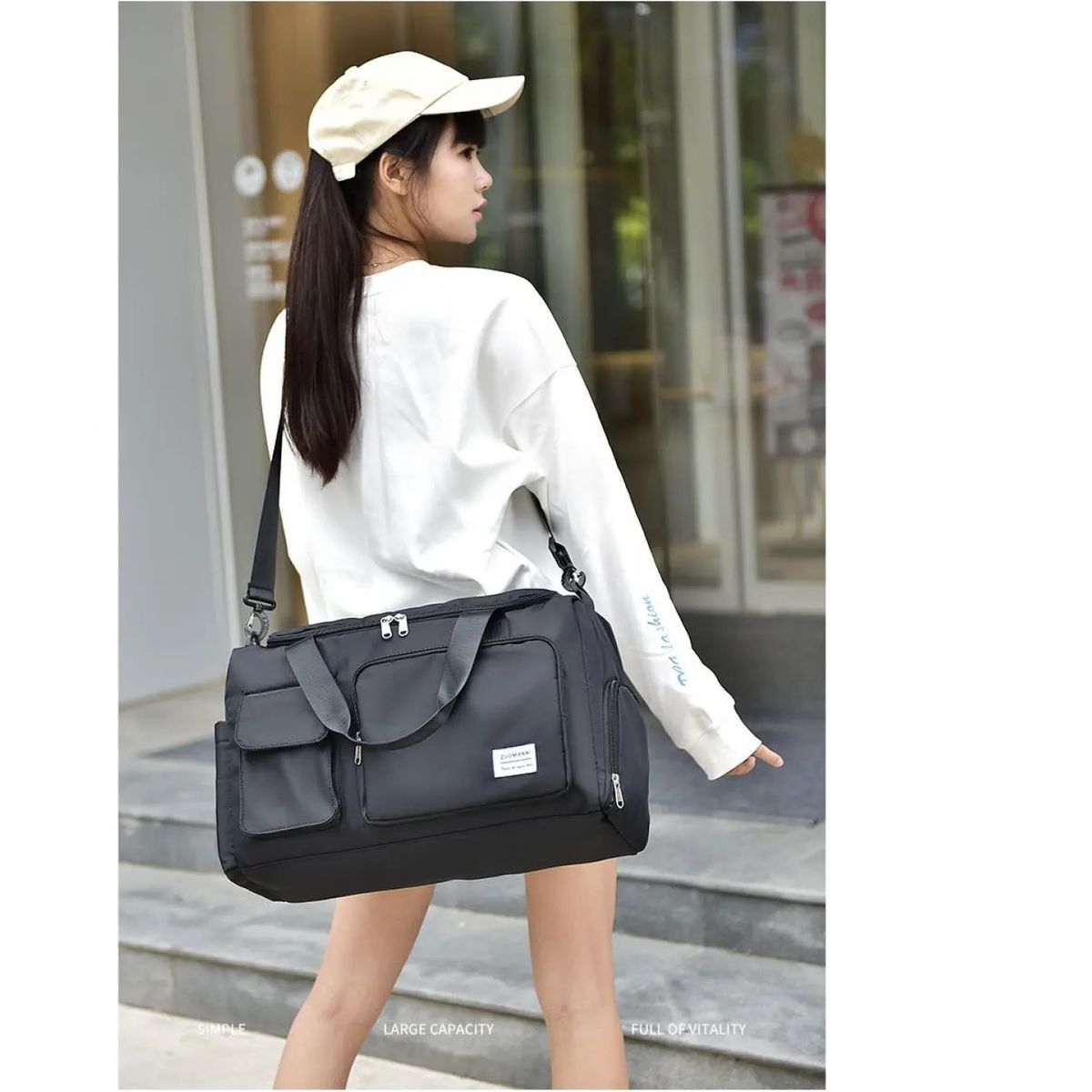 GENERICO - Maletin Bolso Deportivo Gym Maleta Viaje Morral Multifuncional