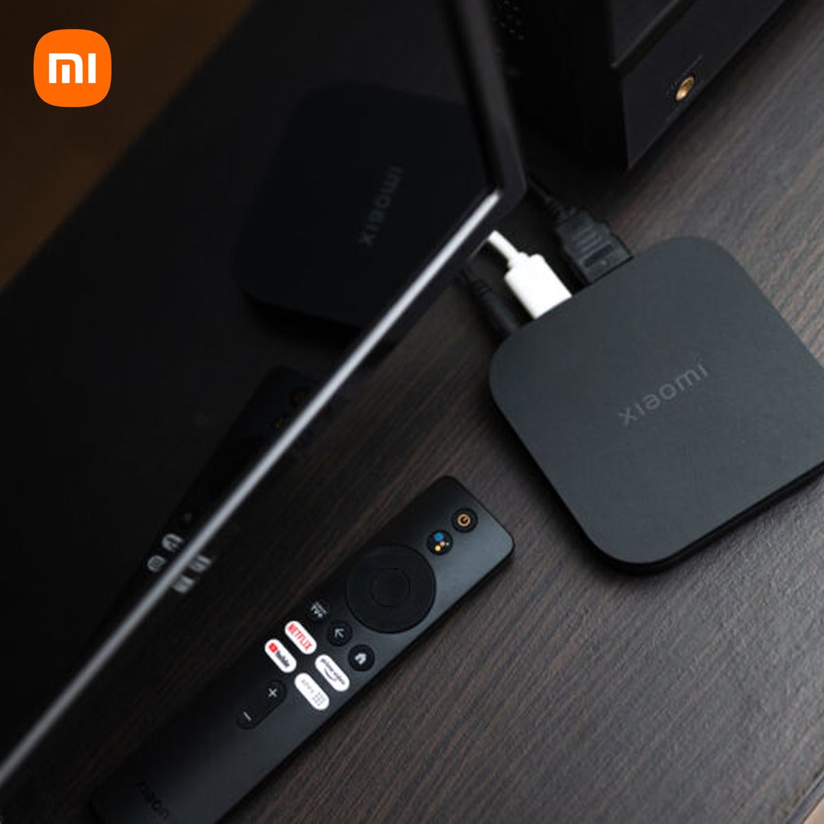 XIAOMI - MI TV Box S Xiaomi Box S 2da Gen Negro Smart TV