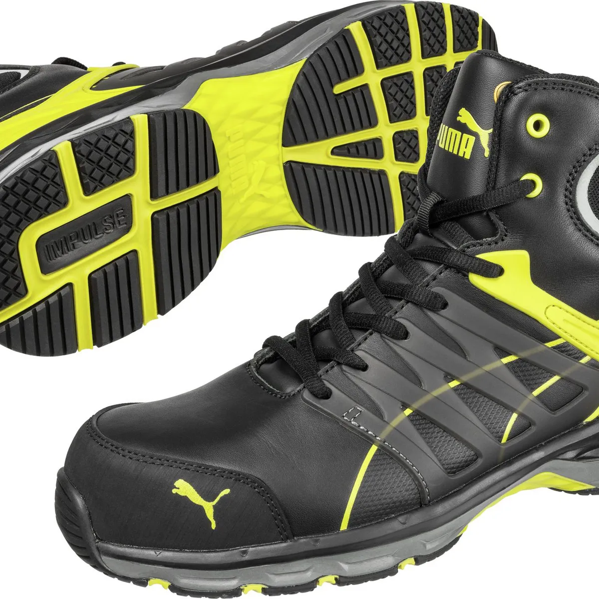 PUMA - BOTA DE SEGURIDAD VELOCITY 2.0 YELLOW MID PUMA