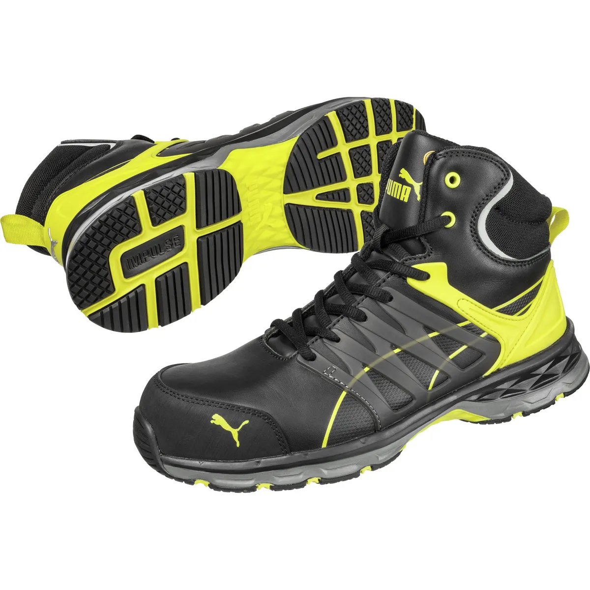 PUMA - BOTA DE SEGURIDAD VELOCITY 2.0 YELLOW MID PUMA