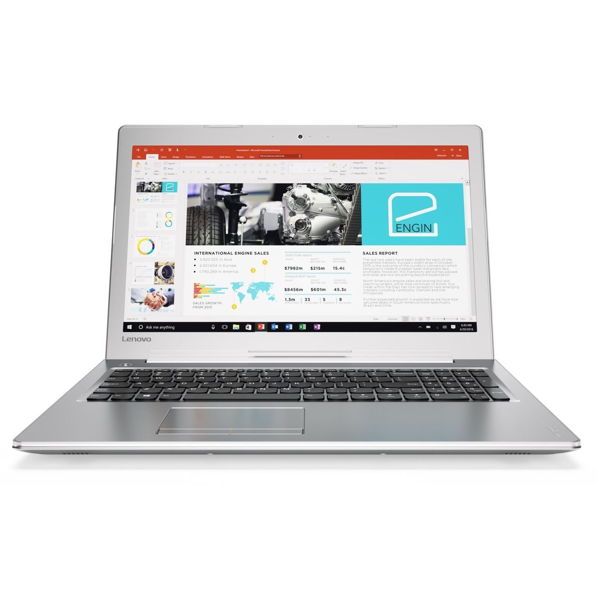 LENOVO - Laptop lenovo IDEAPAD 510-15IKB. Core I7/ Ram 20GB /SSD 1 TB / Video Dedicado 2Gb GFORCE.