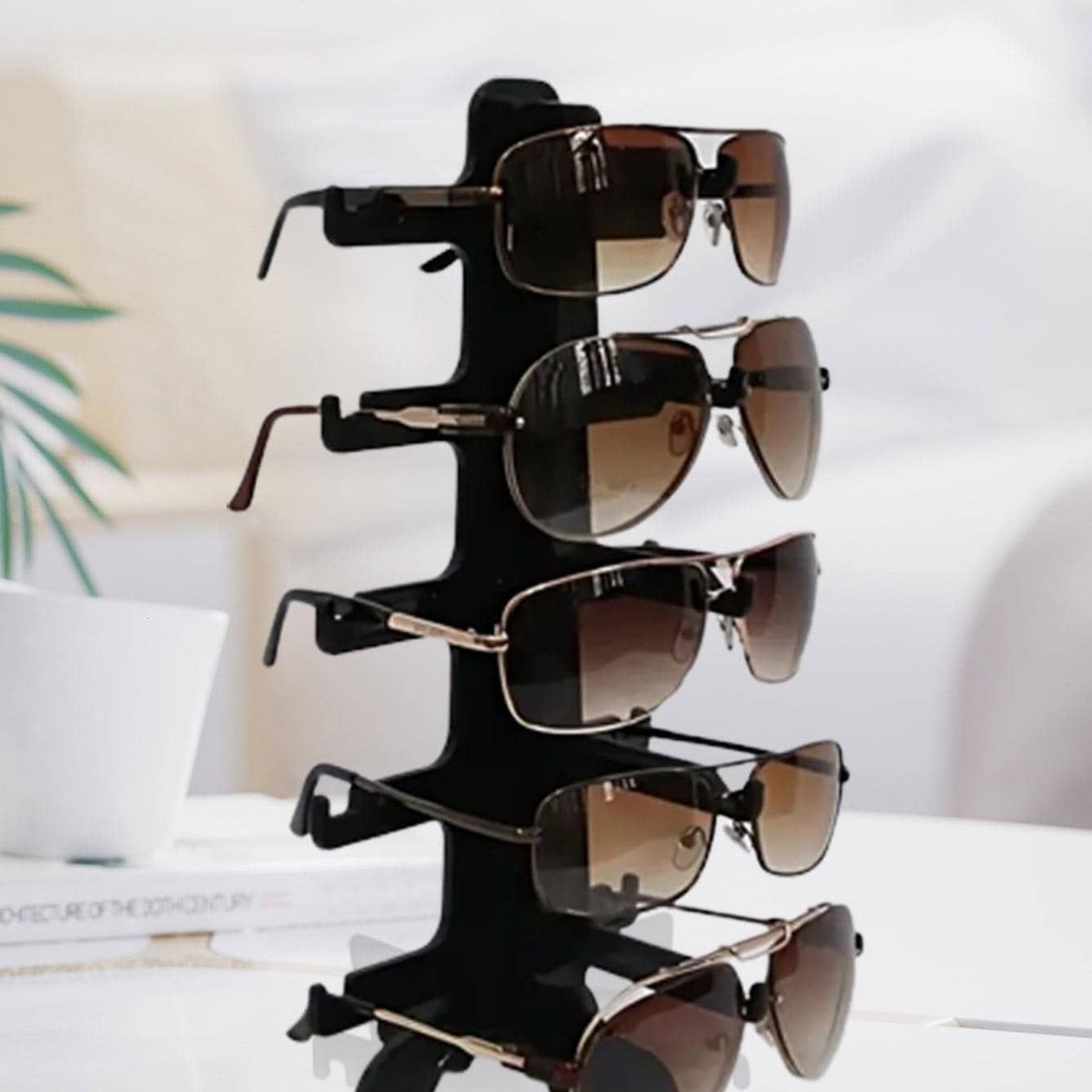 VATYERTY - Minimalista Gafas Soporte negro