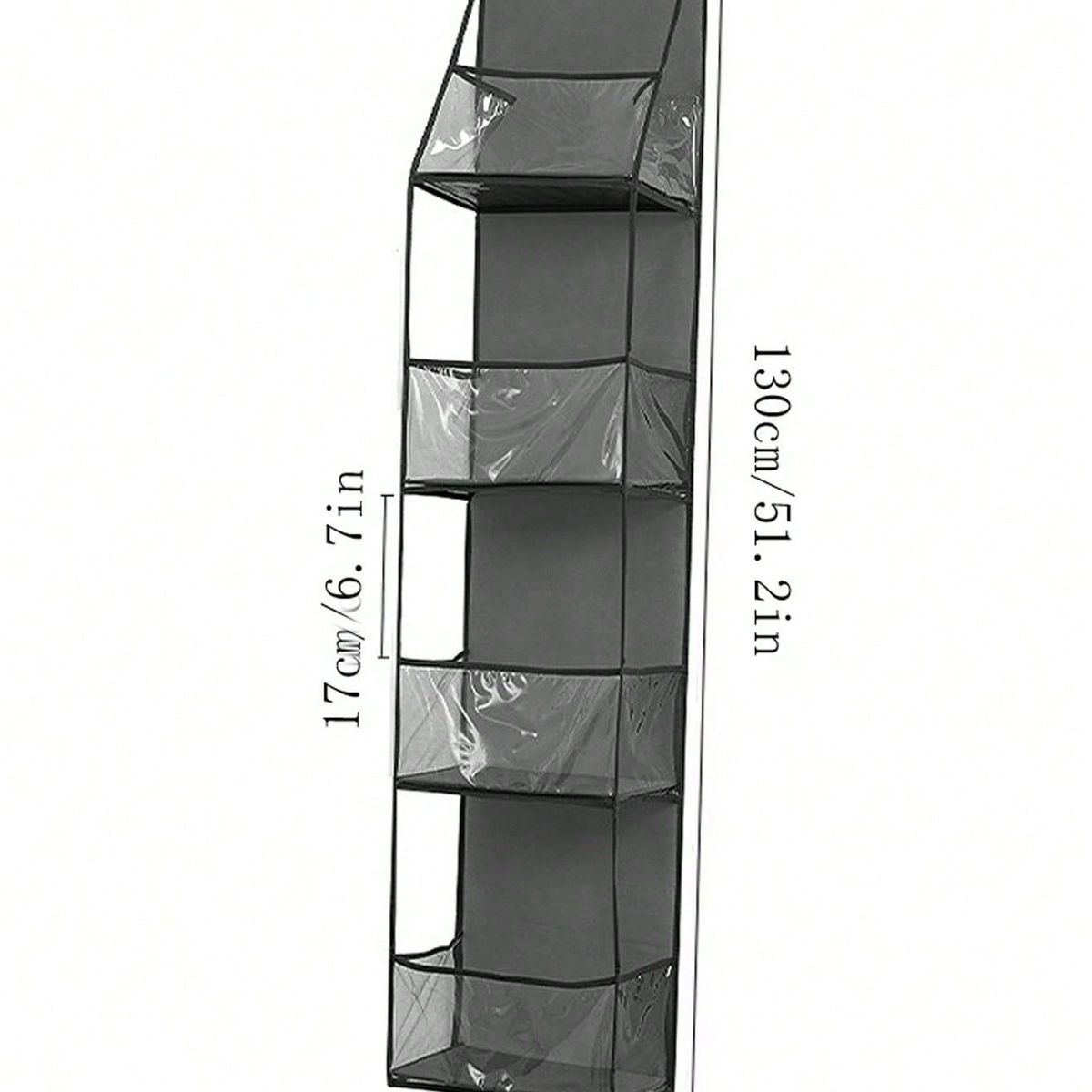 VATYERTY - 4 compartimentos plegable Bolsa de almacenamiento colgante