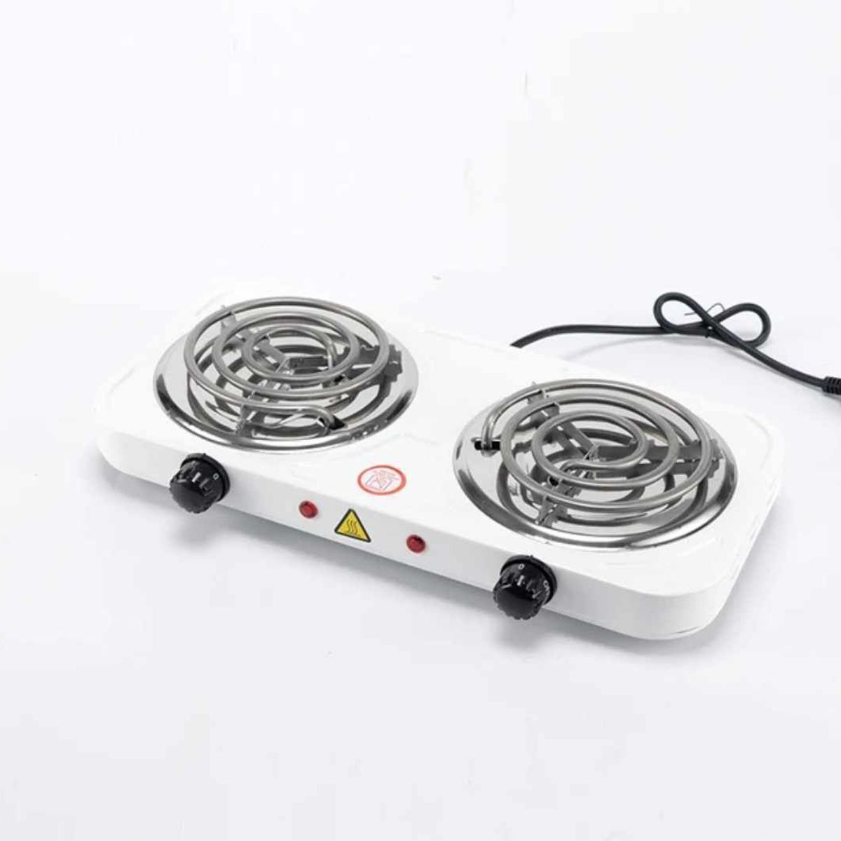 GENERICO - Cocina Electrica Estufa 2 Hornillas Portatil Modelo Aspiral Zw02