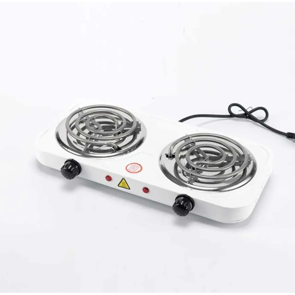 GENERICO - Cocina Electrica Estufa 2 Hornillas Portatil Modelo Aspiral Zw02