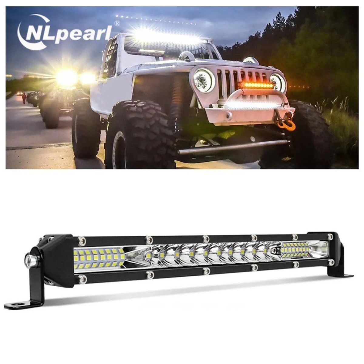 KOBO - Nueva Barra Slim Led Blanco 28cm 30 Leds 102w Premium