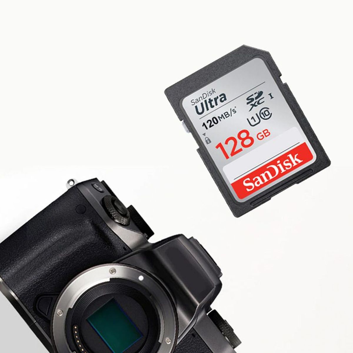 SANDISK - Memoria SDHC 128gb Sandisk Clase10 UHS Original.