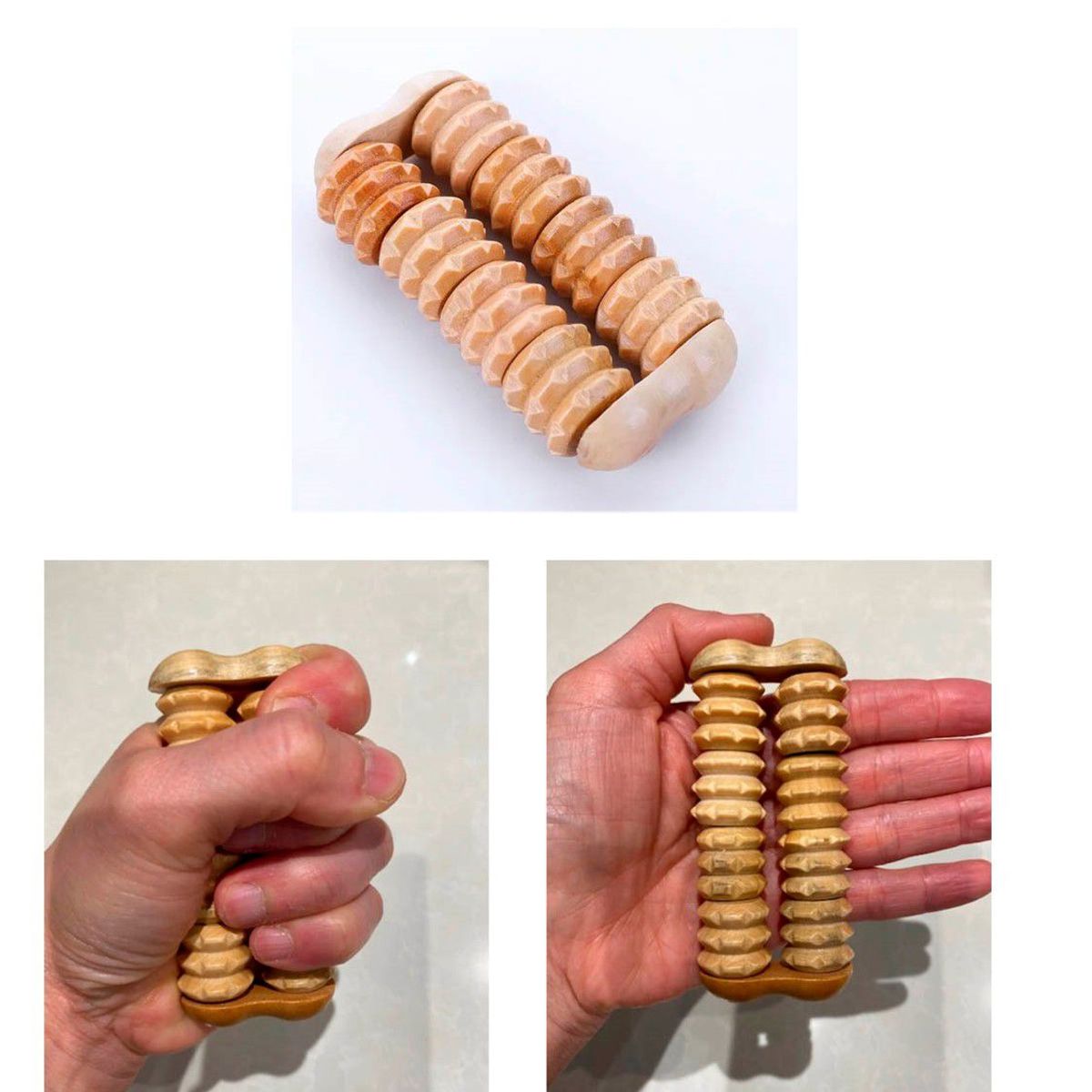 GENERICO - Masajeador de mano con rodillos