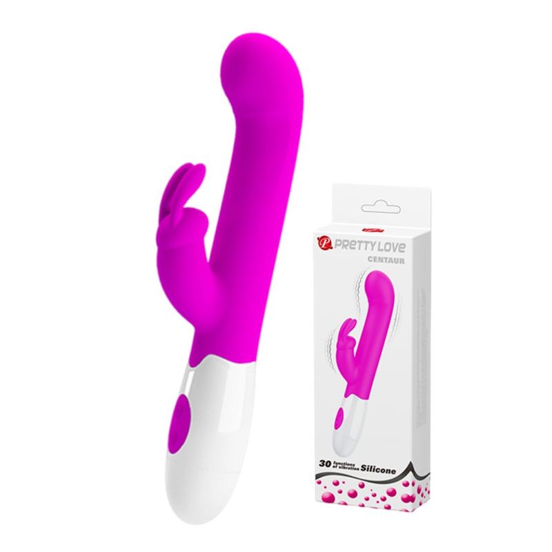 GENERICO - VIBRADOR DE CONJEJO CENTAUR  RABBIT 30 MODOS DE VIBRACIÓN