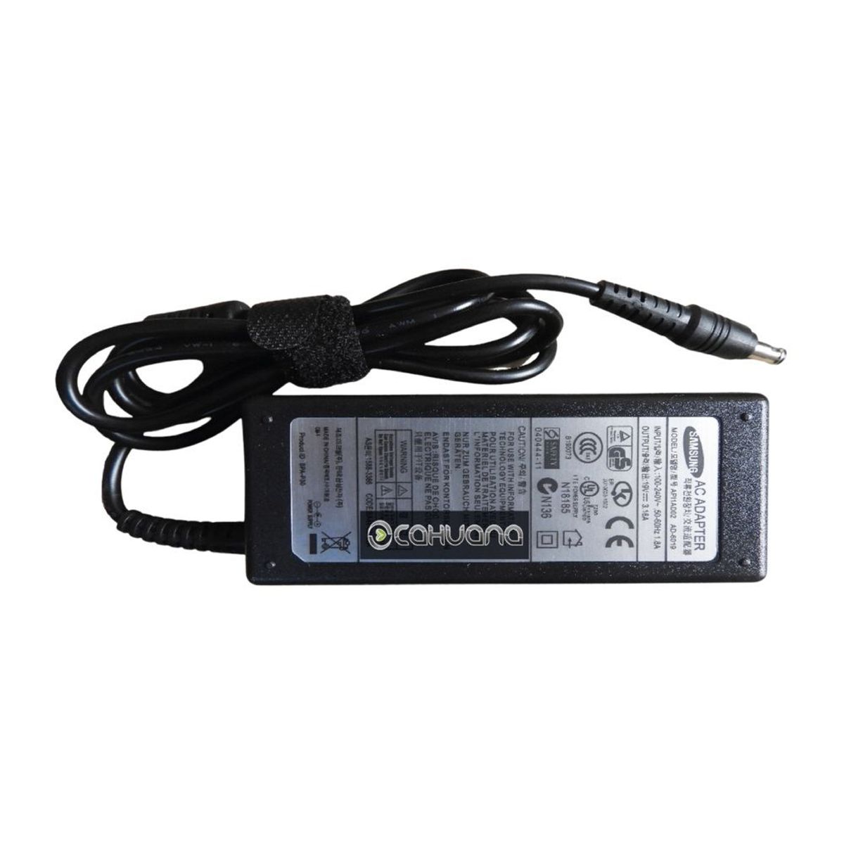 GENERICO - CARGADOR PARA SAMSUNG 19V 3,16A 60W 5,5 x 3,0