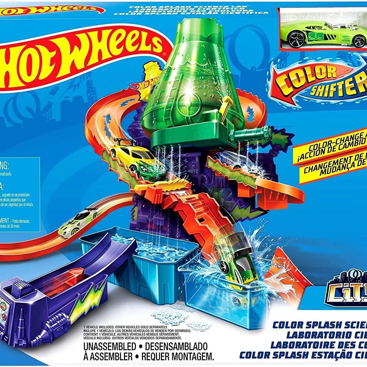HOT WHEELS - Hot Wheels - Juego de laboratorio modelos de autos -  CCP76