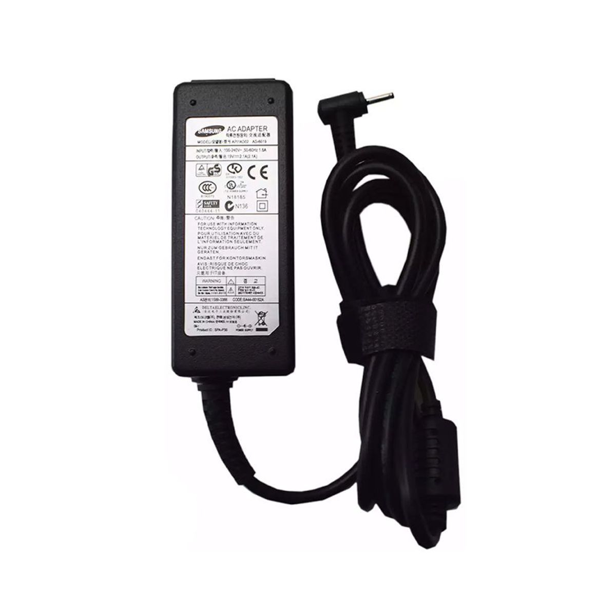 GENERICO - CARGADOR PARA SAMSUNG 19V 2,1A 40W 3,0 x 1,0 PUNTA DELGADA