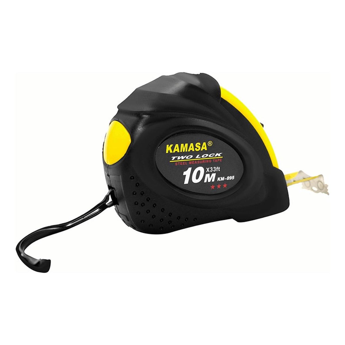 KAMASA - Wincha Plástica con Jebe 10Mx25M Kamasa KM895