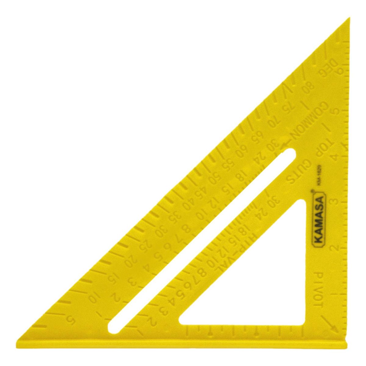 KAMASA - Escuadra Triangular de Plastico Kamasa KM1629 7"
