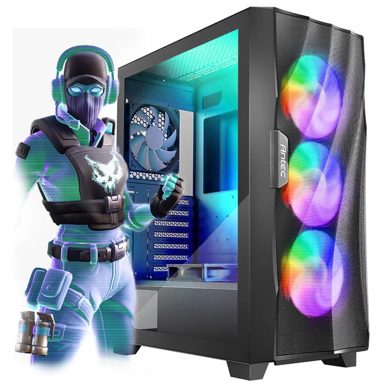 INTEL - Computadora Pc Gamer Intel Core i7 RAM 16GB SSD 500GB VIDEO 4GB 12va Generación