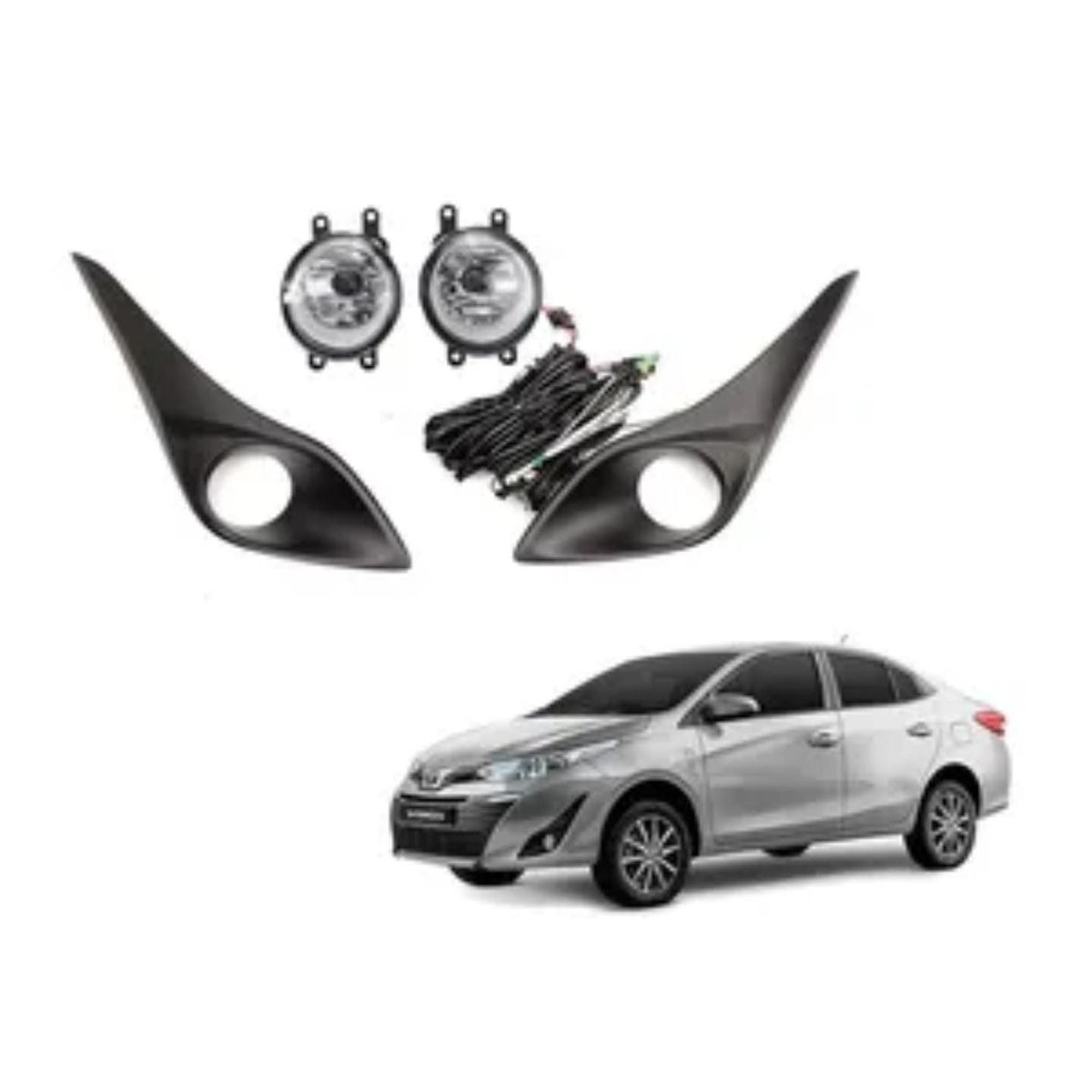 GENERICO - FAROS NEBLINEROS TOYOTA YARIS 2018 2019 2020
