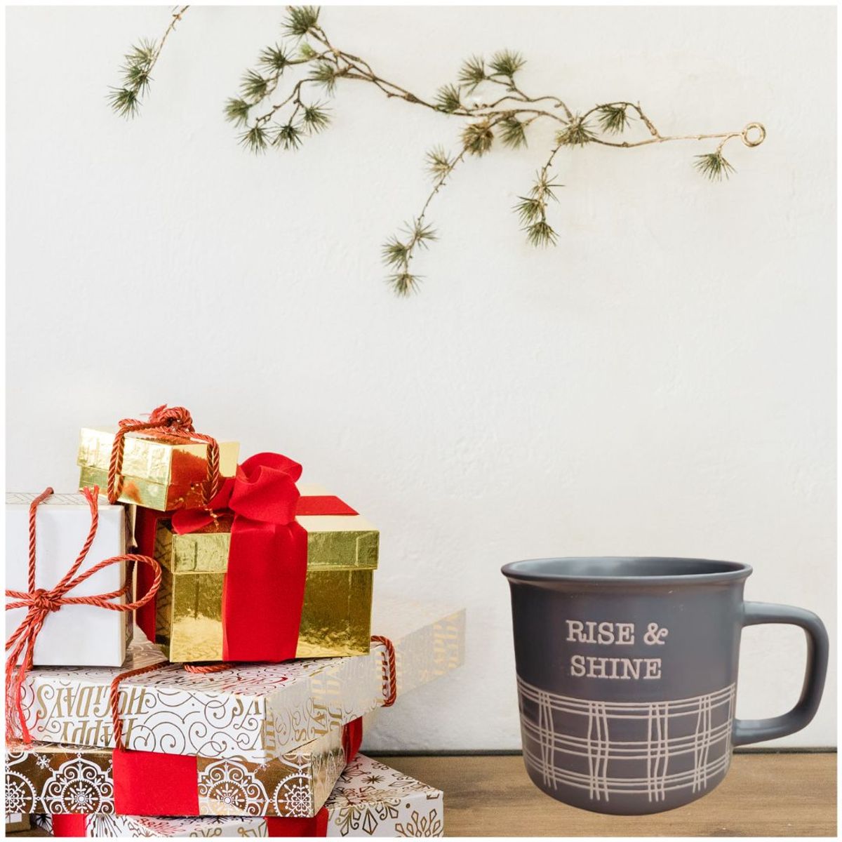 GENERICO - Taza navideña de ceramica