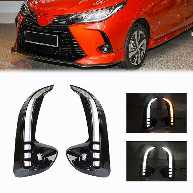 GENERICO - FAROS NEBLINEROS LED TOYOTA YARIS 2021 2022