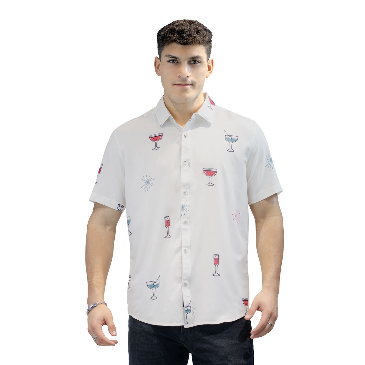 RIFF&RAFF - Camisa Manga Corta Hombre Bink RIFF&RAFF