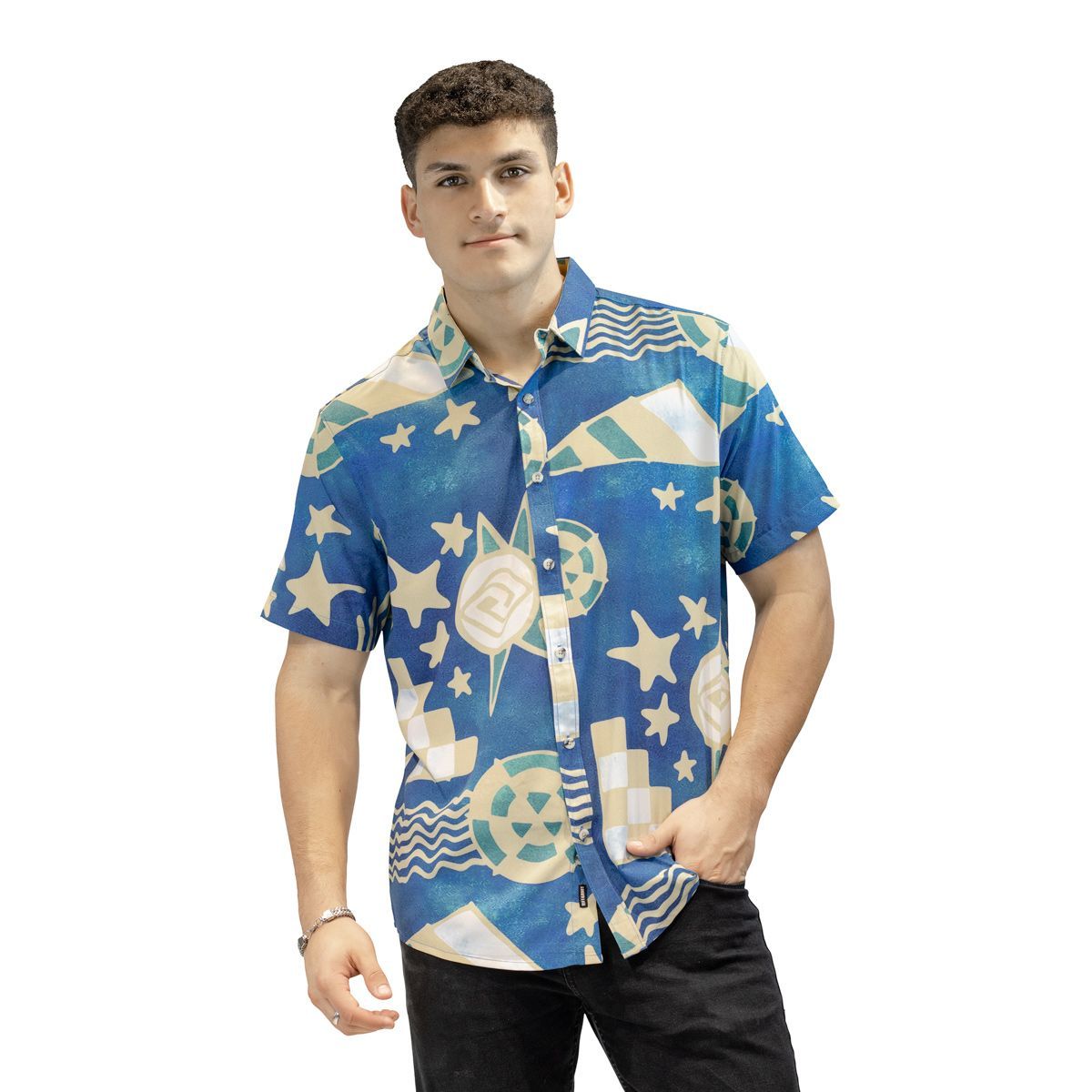 RIFF&RAFF - Camisa Manga Corta Hombre Finn RIFF&RAFF