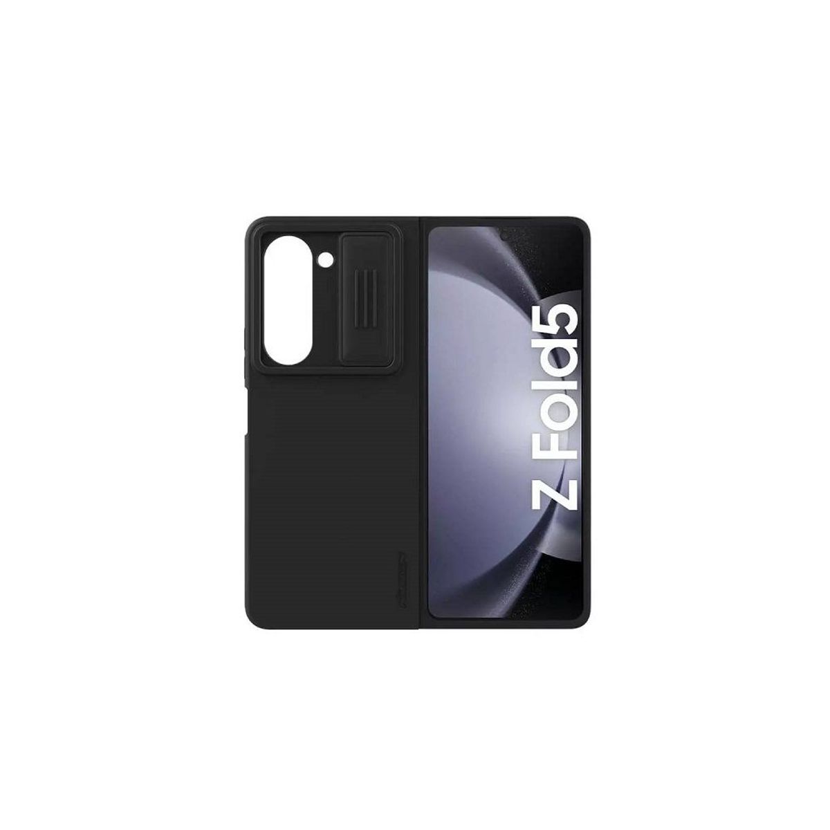SAMSUNG - Case Nillkin Silicona Samsung Z Fold 5 Negro