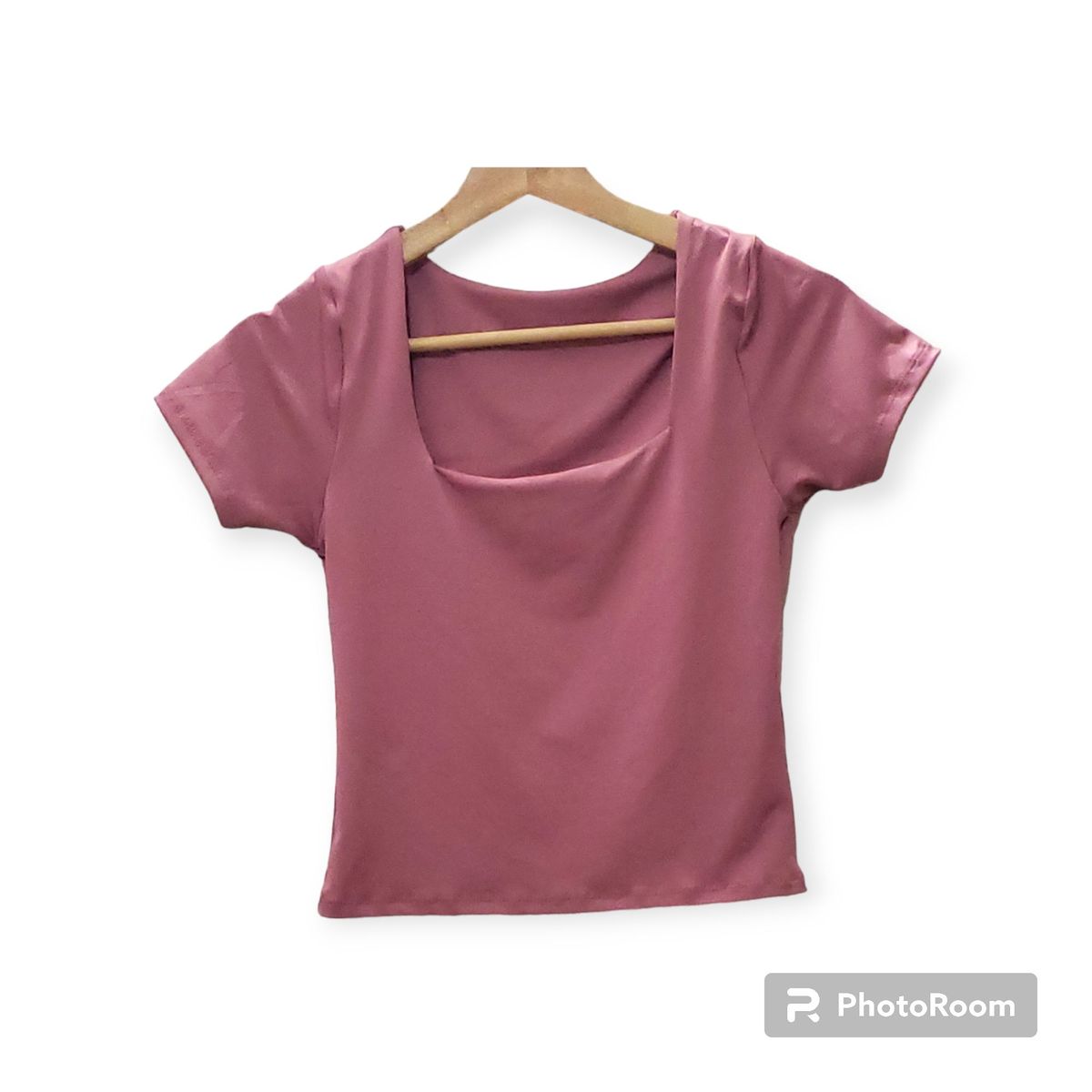 GENERICO - POLO MUJER SUPLEX CUELLO CUADRADO MANGA CORTA