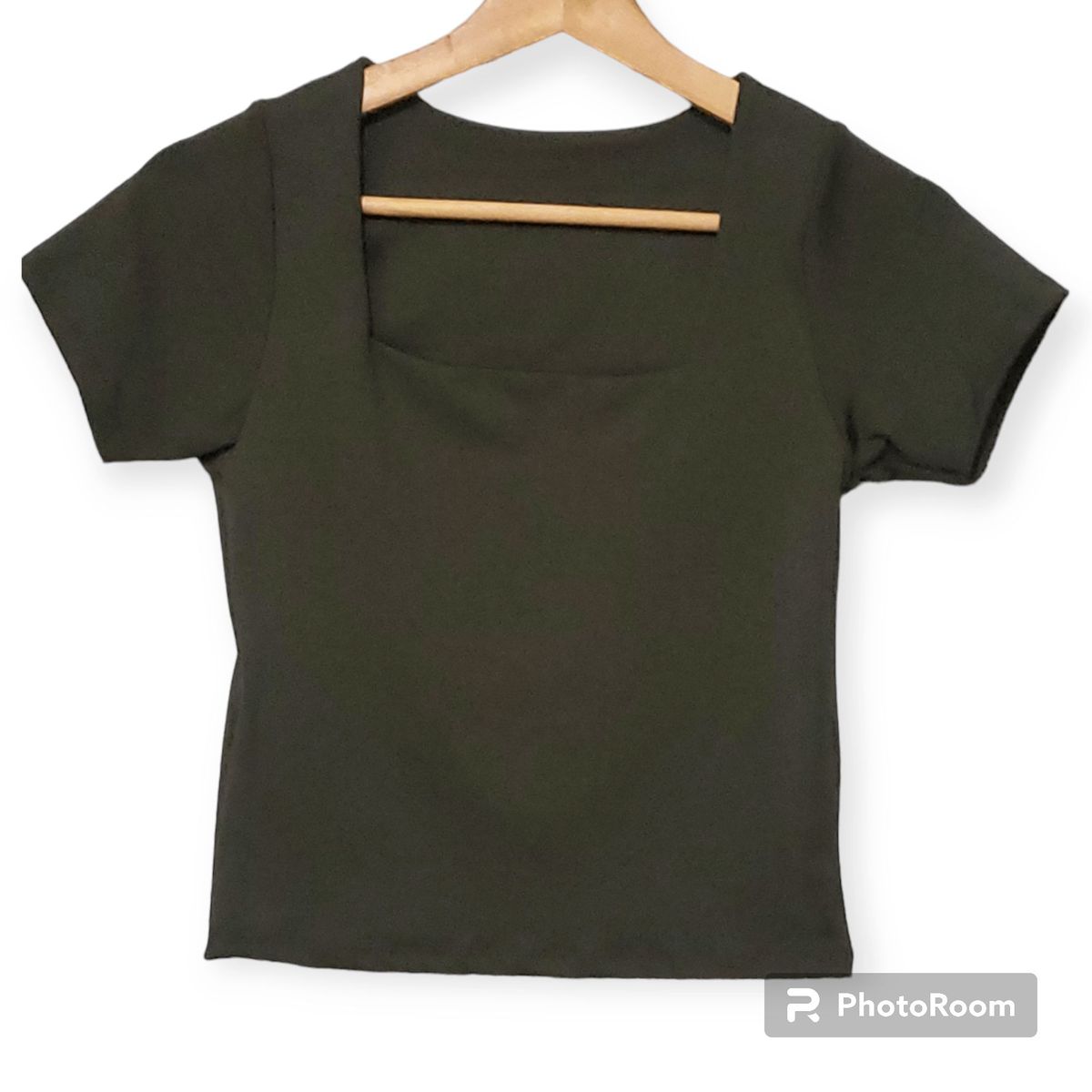 GENERICO - POLO MUJER SUPLEX CUELLO CUADRADO MANGA CORTA