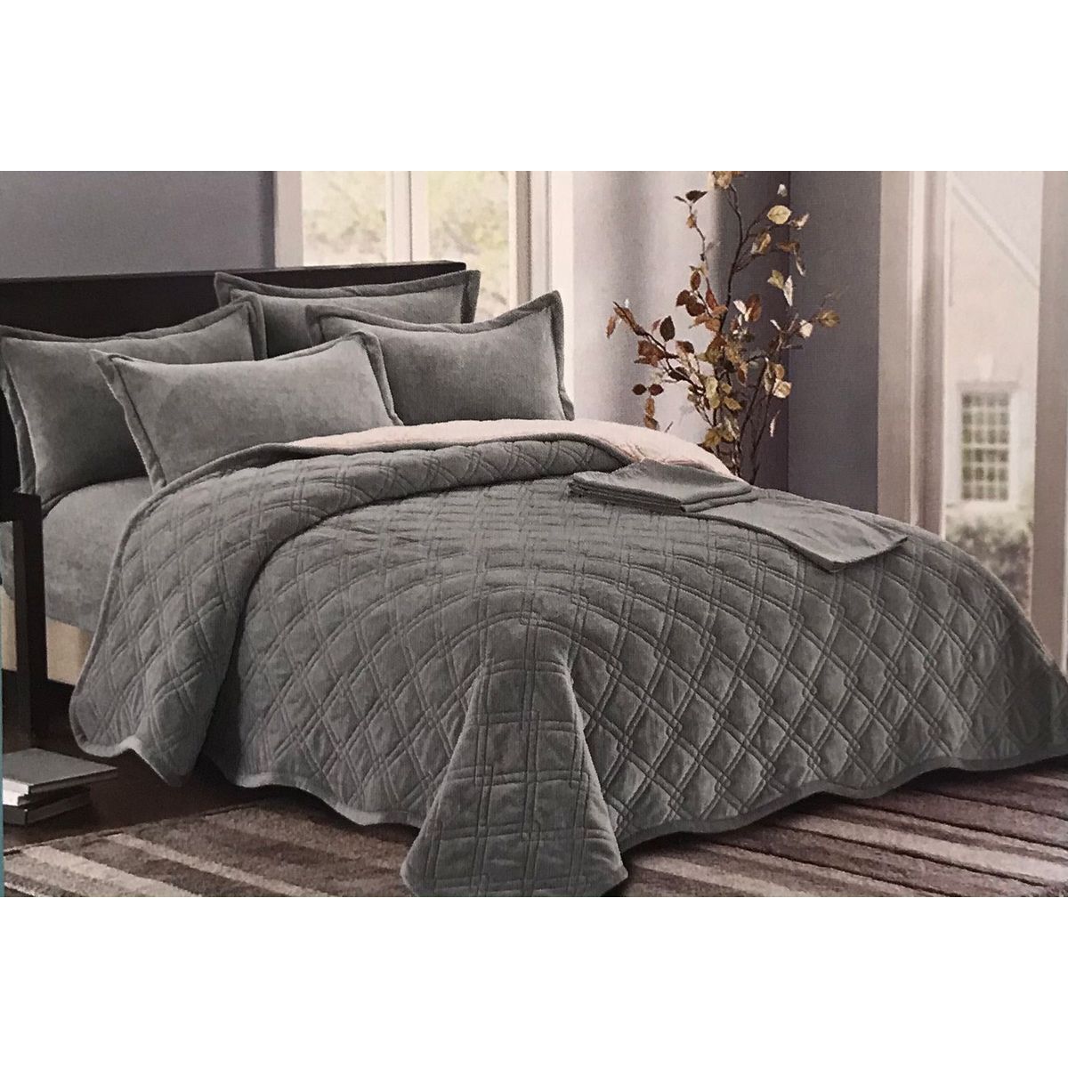 MINGDA - Set de Edredon Skin 2Pz de 5 Piezas