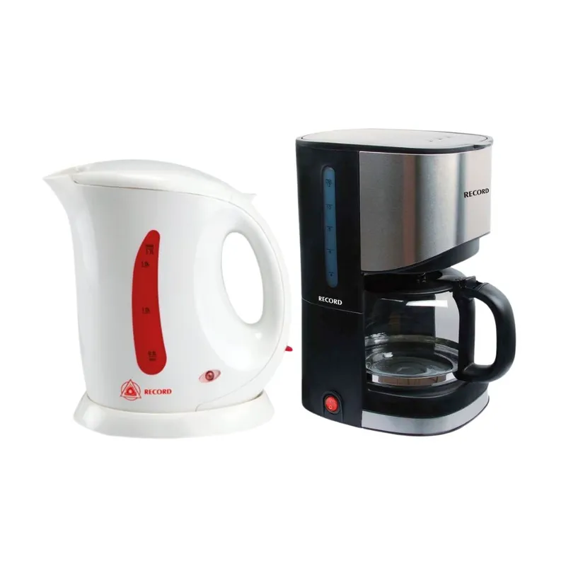 RECORD - Combo Record Cafetera 12 tazas + Hervidor 1.7Lts