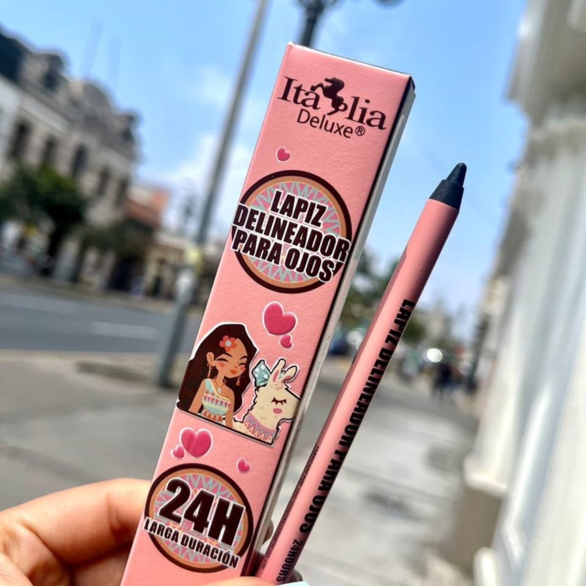 GENERICO - Lapiz Delineador de Ojos Negro 24 horas