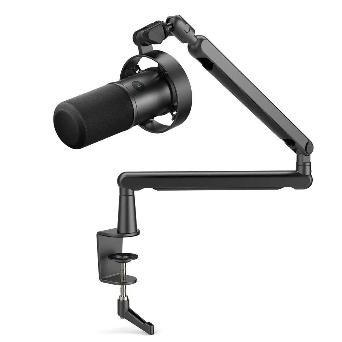 FIFINE - Fifine - Micrófono T688 XLRUSB Dynamic incluye Brazo - Negro
