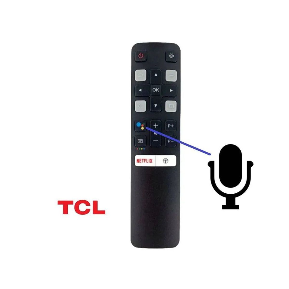 GENERICO - Control Remoto para TCL Modelo Nuevo