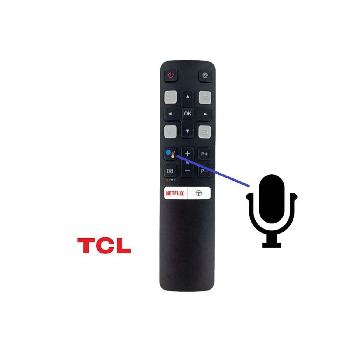 GENERICO - Control Remoto para TCL Modelo Nuevo
