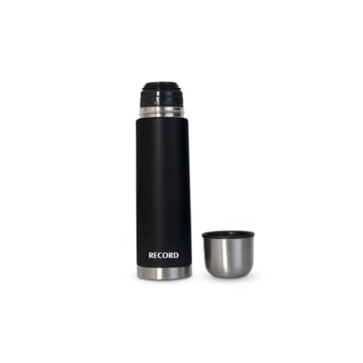 RECORD - Termo Bala Negro Inox 500ML