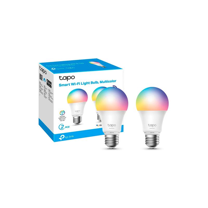 TP LINK - PACK BOMBILLA DE LUZ WI-FI TP-LINK TAPO L530E-2 RGB P/N: TAPO L530E2