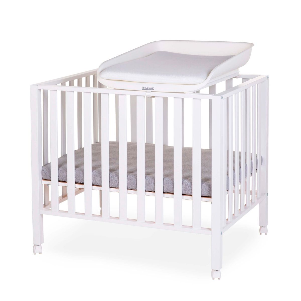 CHILDHOME - CAMBIADOR EVOLUX BLANCO PARA CUNAS  CAMAS CHILDHOME
