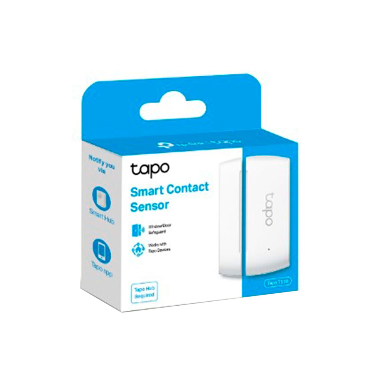 TP LINK - SENSOR DE CONTACTO TP-LINK TAPO T110 V1 A. DE ENERGIA ALERTA INTRUSOS