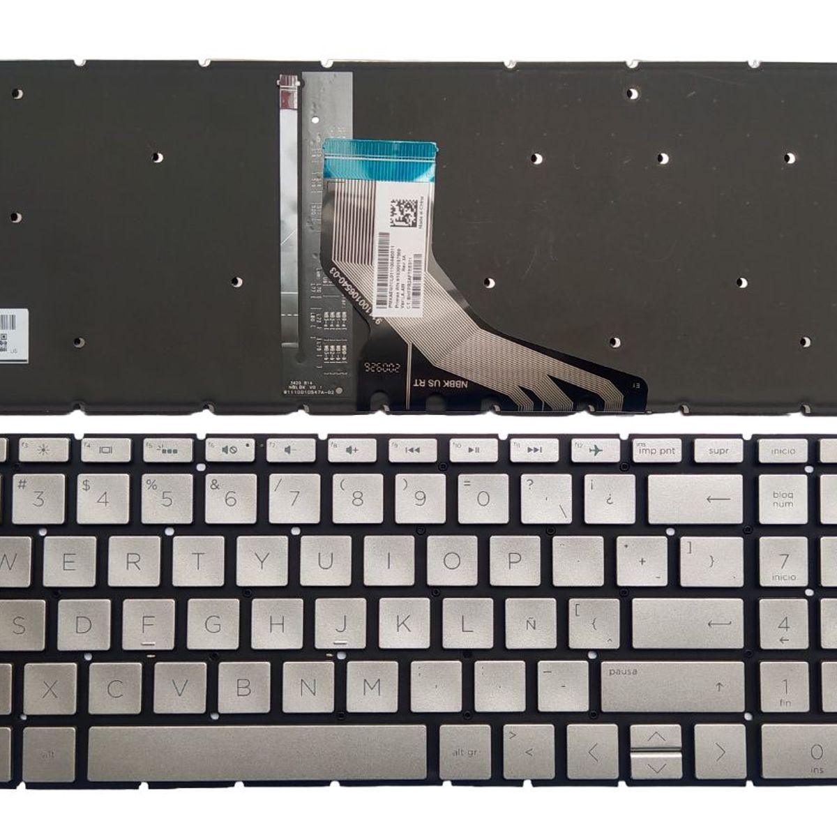 HP - Teclado ORIGINAL HP 15-El 15-EC 15-CA 15-GW 250 G7 255 256 G7