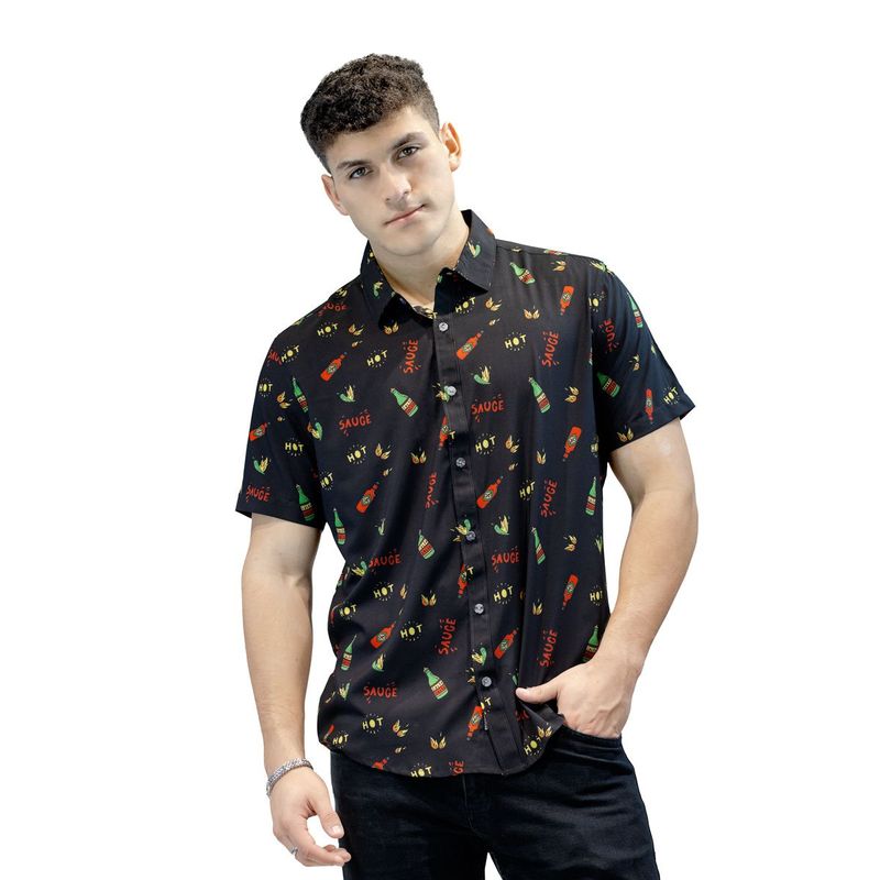 RIFF&RAFF - Camisa Manga Corta Hombre Hemka RIFF&RAFF