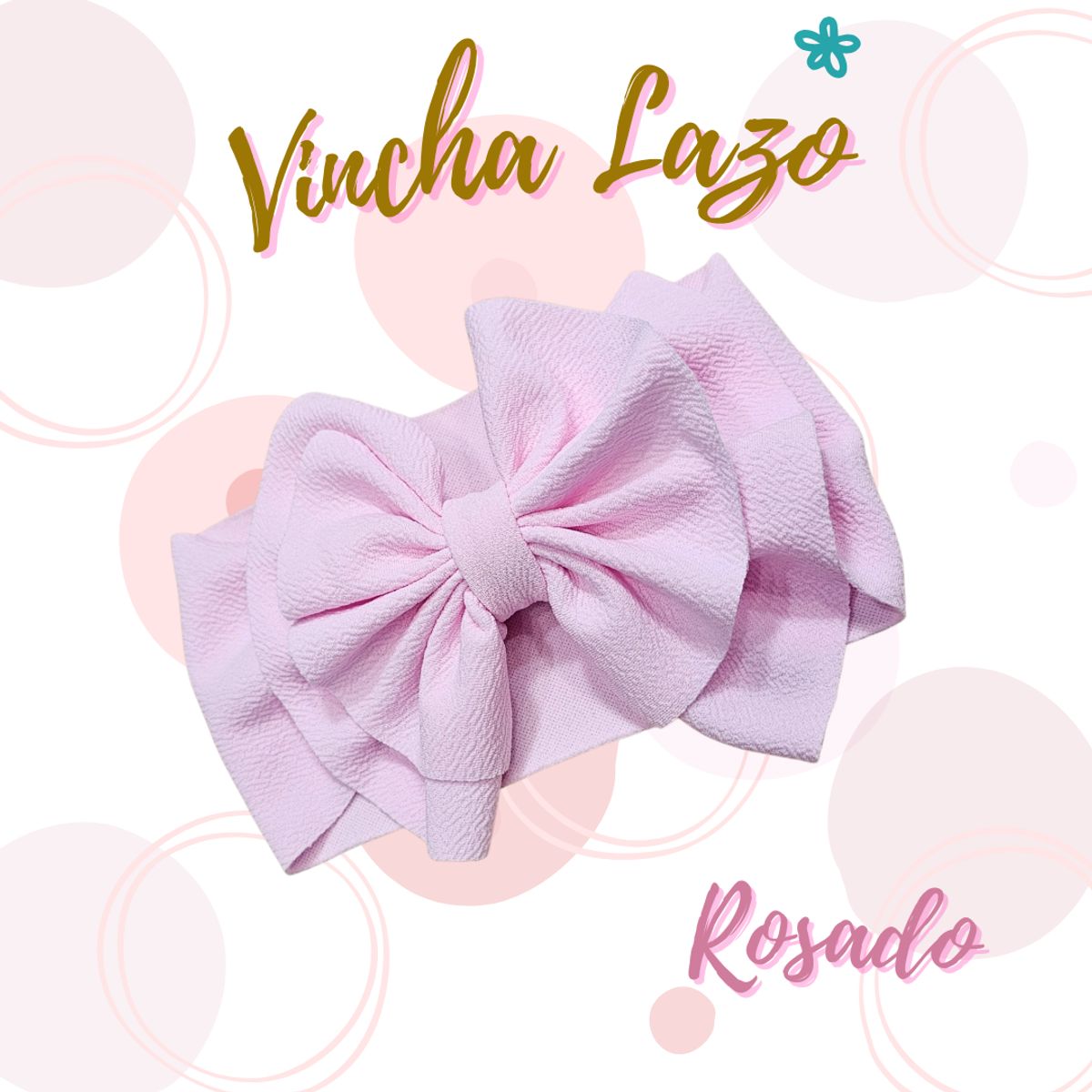 GENERICO - Vinchas  para bebes y niñas de moño grande