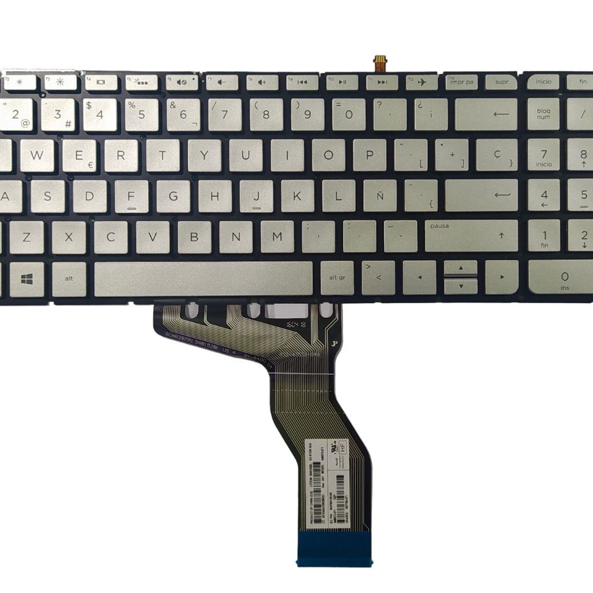 HP - Teclado ORIGINAL HP 15-AK 15-BK 15-AB 15-AU 15-BC 15-AQ 15-AW 15-AN