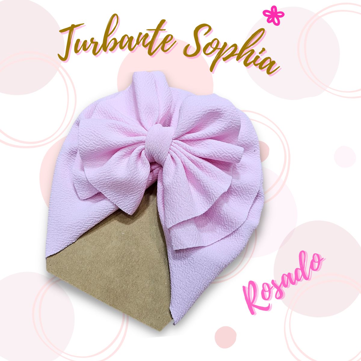 GENERICO - Turbante para bebe modelo Sophia