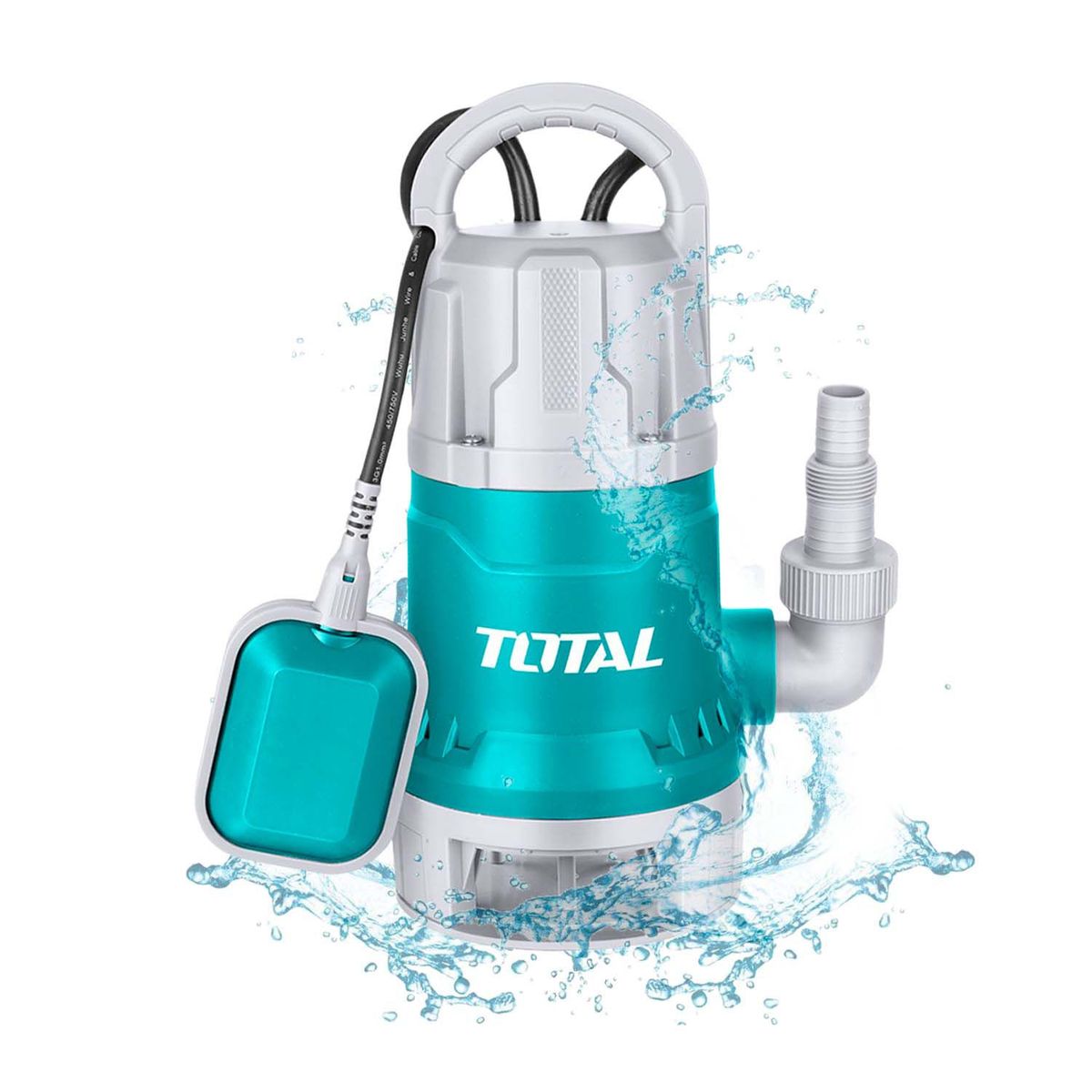 TOTAL TOOLS - BOMBA SUMERGIBLE TOTAL  AGUA SUCIA/LIMPIA 750W DRENAJE - TWP87506-5